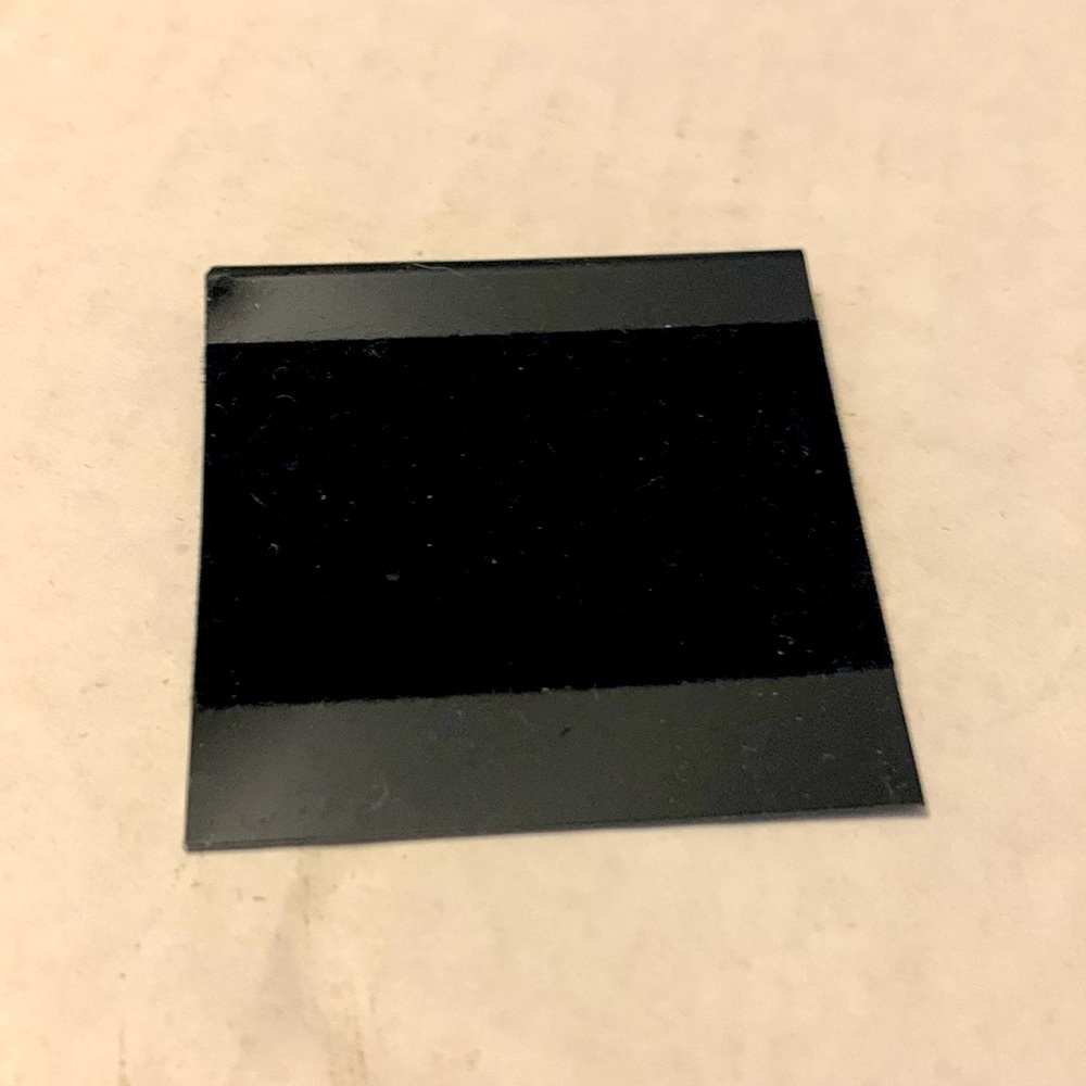 Black Velvet and Plastic Earring Cards, 1 gallon bag